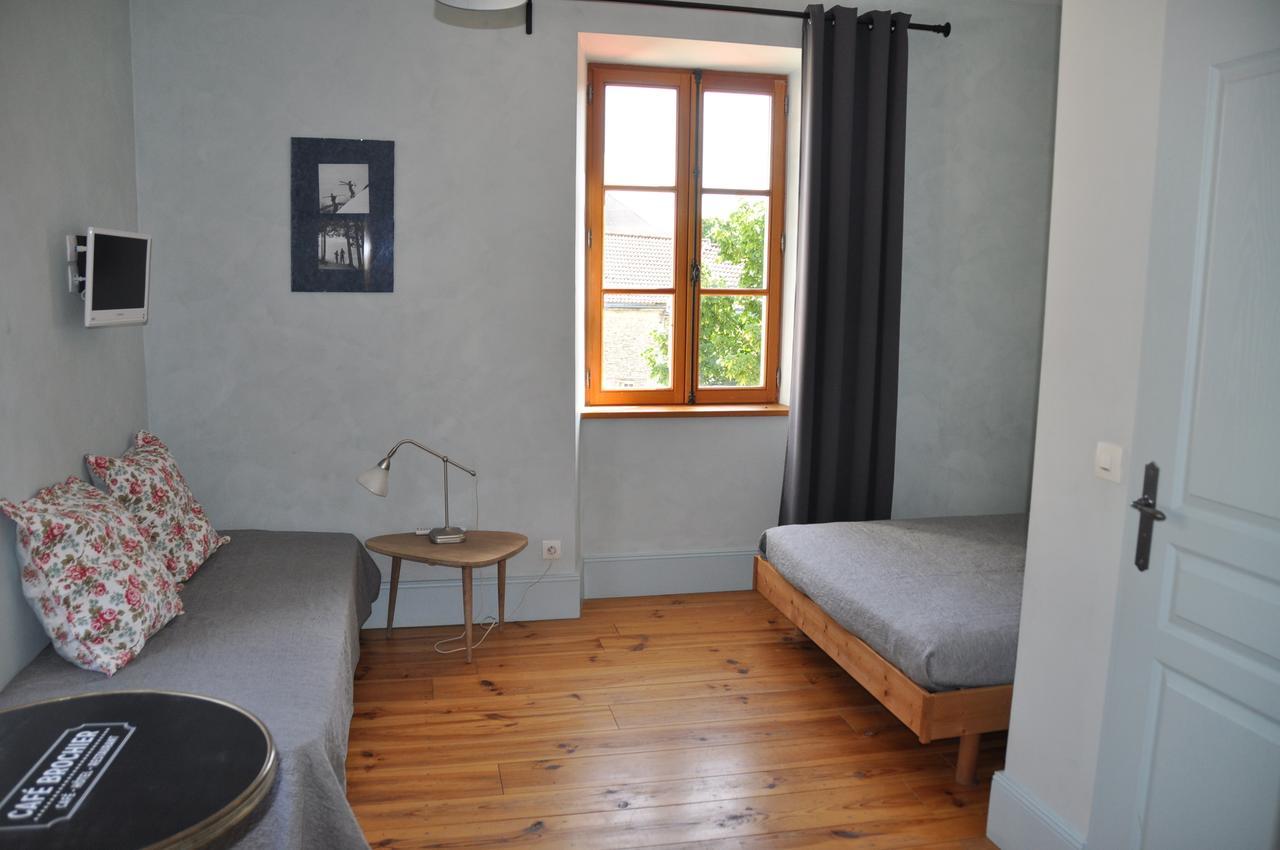 Saint-Julien-en-Vercors Cafe Brochier Hotel الغرفة الصورة